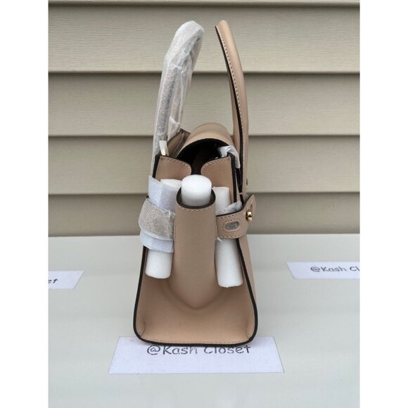 Michael Kors satchel bag carmen medium flap purse buff - Picture 5 of 12